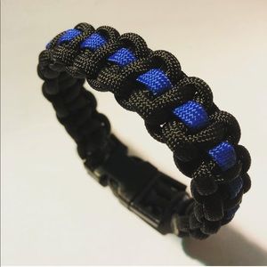 Police paracord bracelet